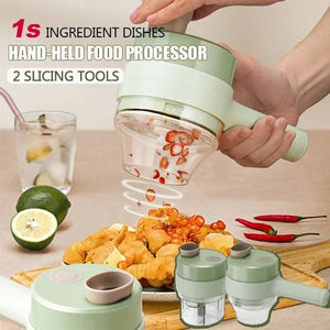 4 in 1 Electric Vegetable Cutter