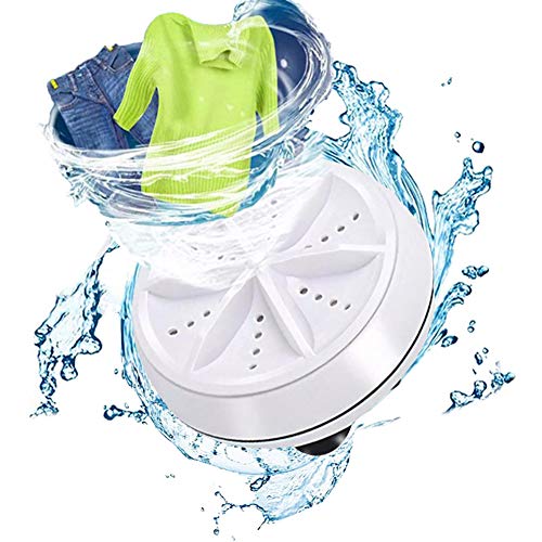 Mini Washing Machine Portable Ultrasonic Turbine Washer