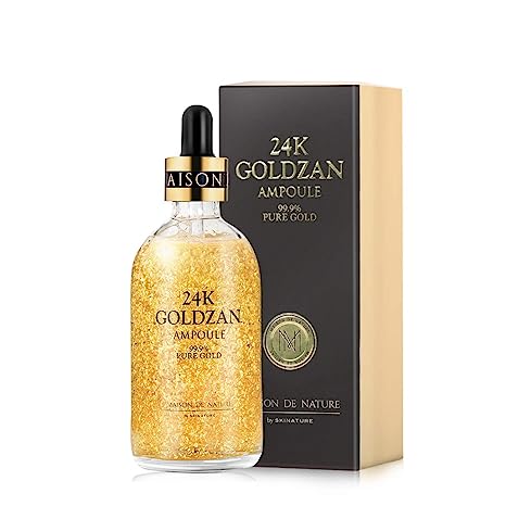 24K Goldzan Facial Serum Ampoule Pure Gold 99.9% (100 Ml).