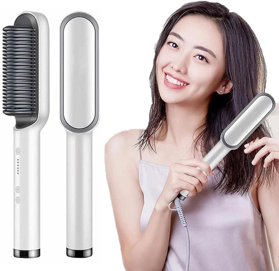 Hair Straightener Comb with 5 Temperature Control