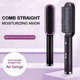 Hair Straightener Comb with 5 Temperature Control