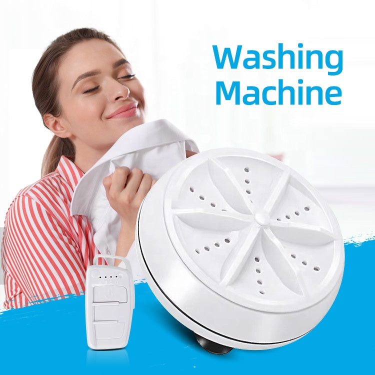 Mini Washing Machine Portable Ultrasonic Turbine Washer